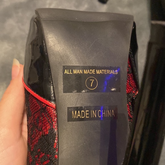 girlie lingerie brand romantic goth pumps - Picture 3 of 4